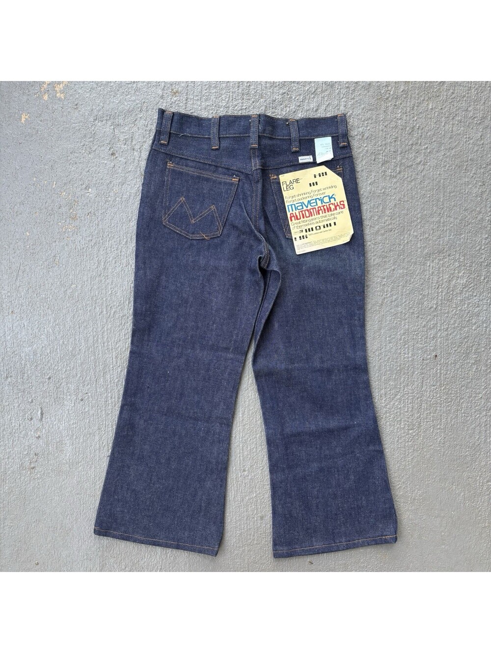 True Vintage NEW Maverick Flare Leg Jeans NWT KIDS Husky 8